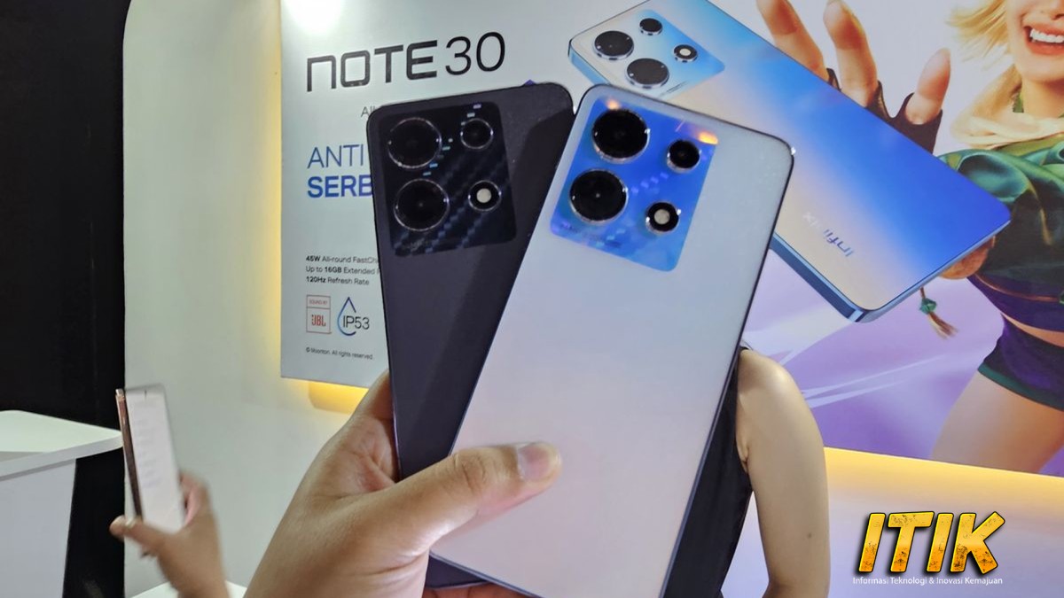 HP Keren Infinix Note 30, Andalan Gaming dan Multitasking!