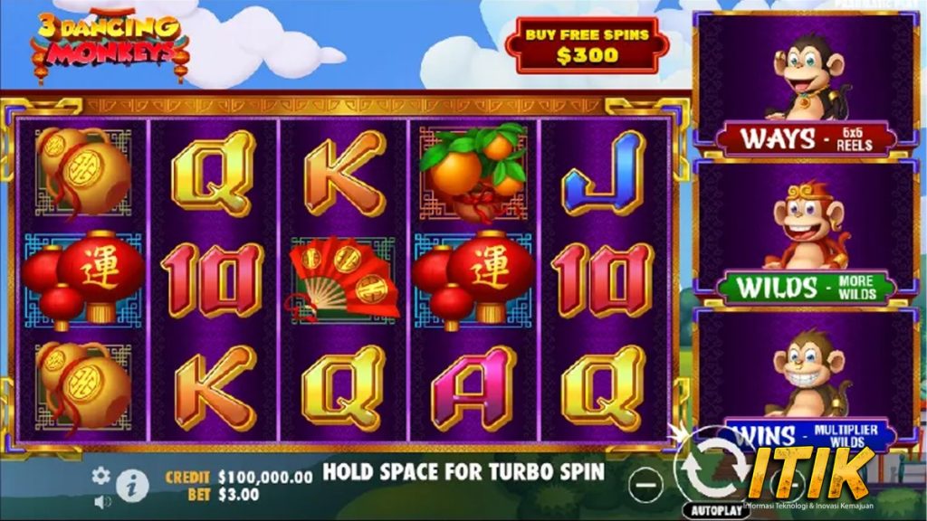 Slot 3 Dancing Monkeys: Buktikan Sendiri Keuntungan Besarnya!