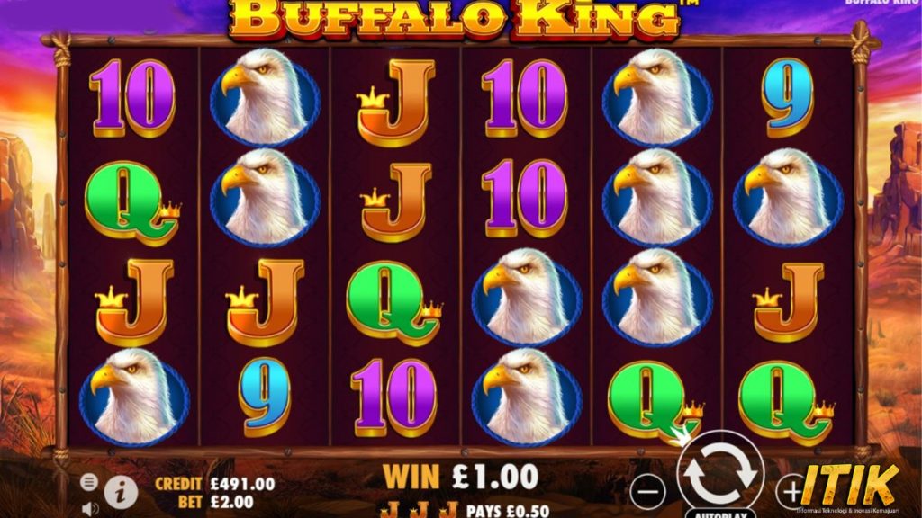 Buffalo King: Dapatkan Rezeki dengan Bison Emas yang Menggila!
