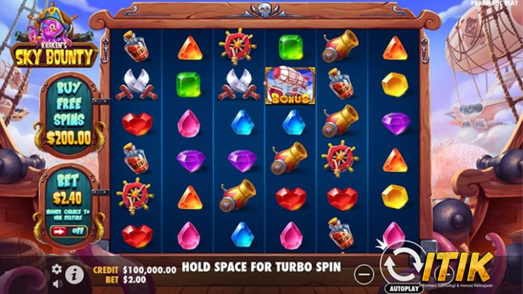 Kraken's Sky Bounty: Ketika Monster Laut Terbang, Pun Menyerta!