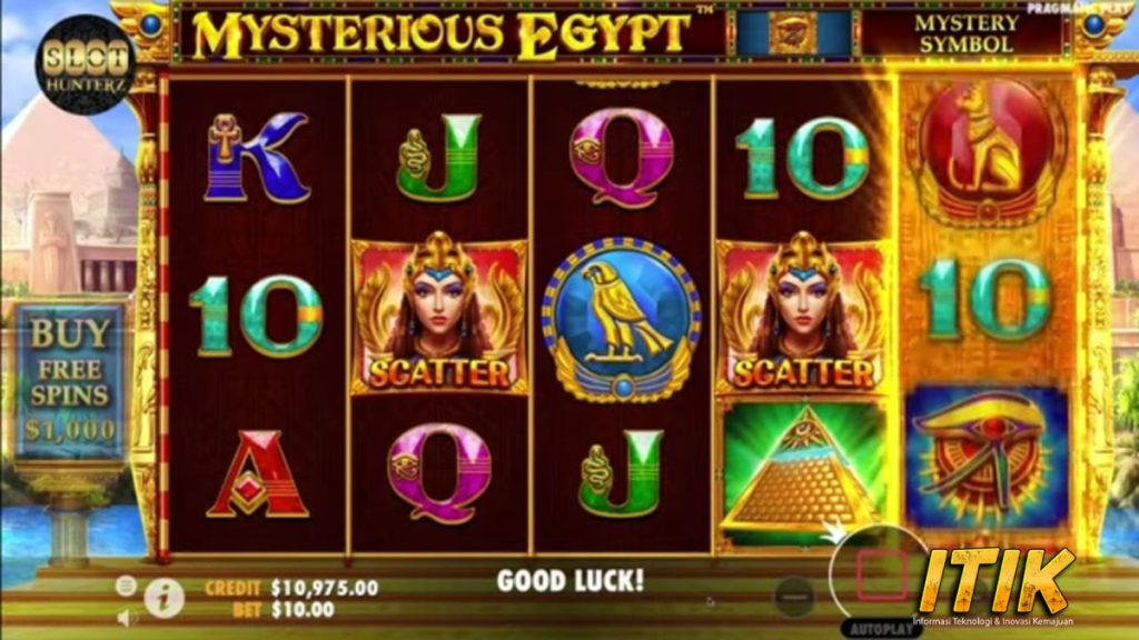 Pasir Emas Mesir: Slot Mysterious Egypt Tebar Bonus Melimpah!