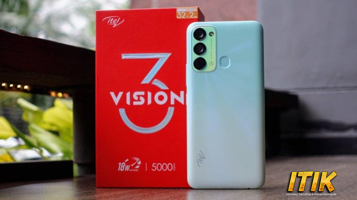 Itel Vision 3 Plus: Ponsel Keren Harga Ramah Dompet!