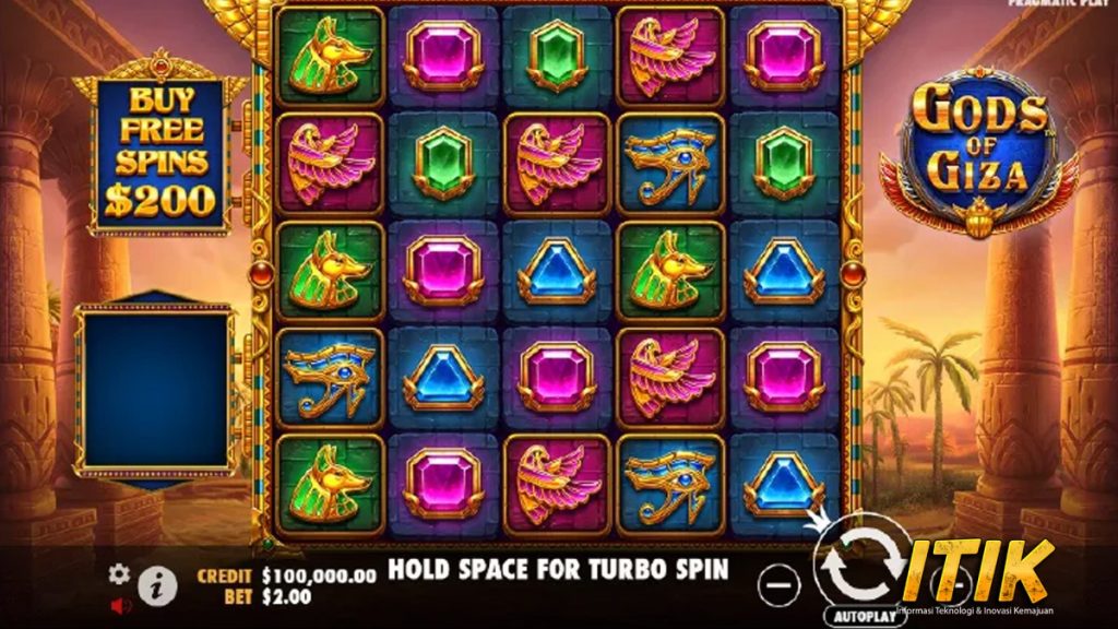 Gods of Giza Hadir Slot Online Makin Bikin Penasaran!