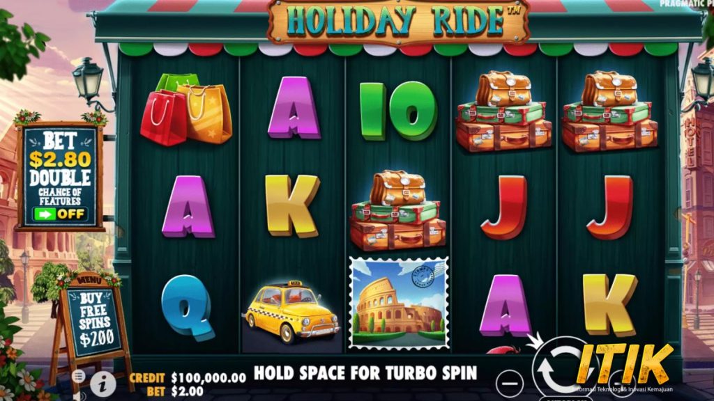 Holiday Ride di Slot Online, Liburan dan Rezeki Berbarengan!