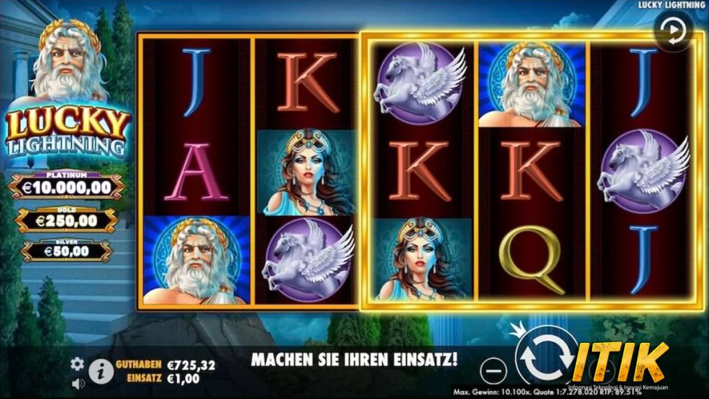 Lucky Lightning Bawa Tegangan Tinggi di Slot Gacor 2025!