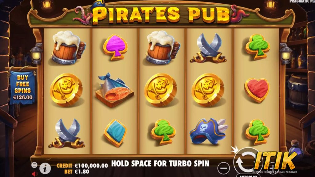 Bajak Kemenangan di Pirates Pub via Situs Slot Gacor!