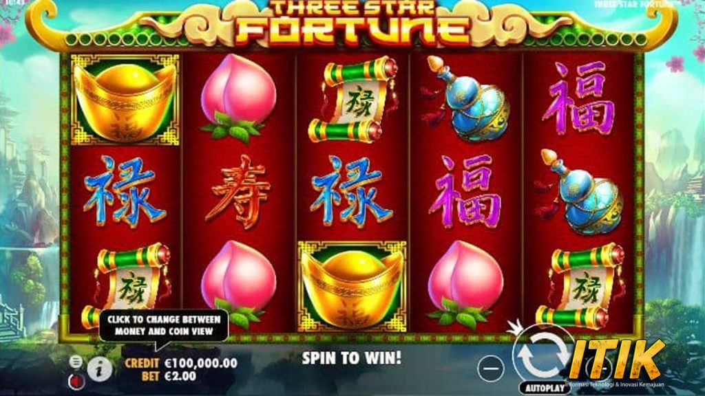 Main Three Star Fortune Bareng Agen Slot Online Yuk!