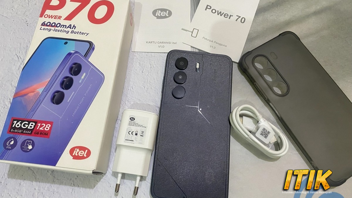 Gadget Gahar di Harga Ramah Kenalan Sama itel P70!