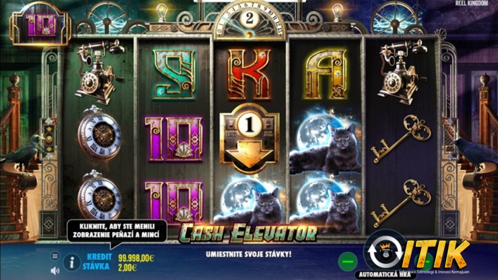 Agen Slot Online Terbaik Sedia Cash Elevator Penuh Kejutan!