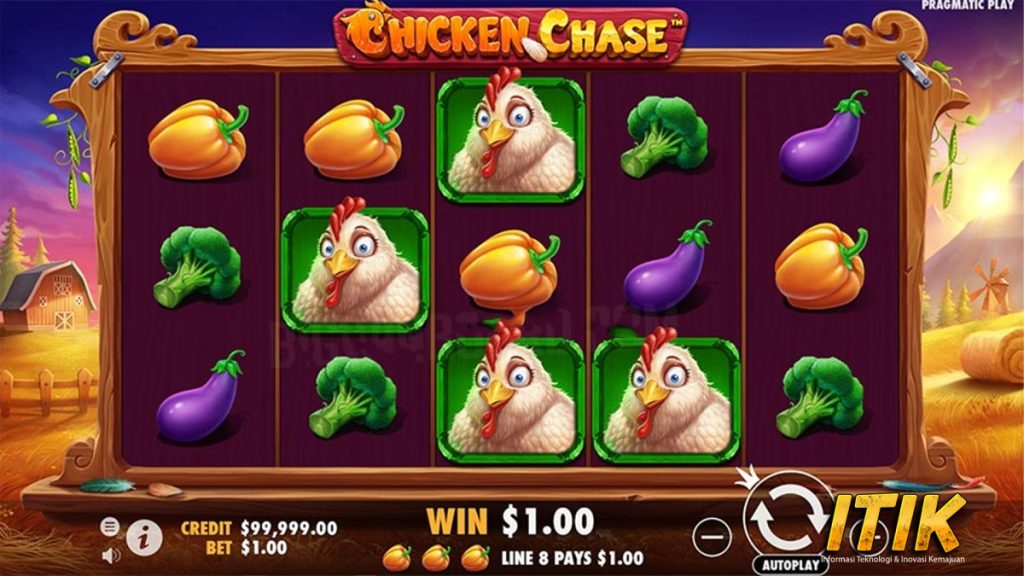 Menangkan Slot Chicken Chase Hanya di Rtp8000 Resmi!
