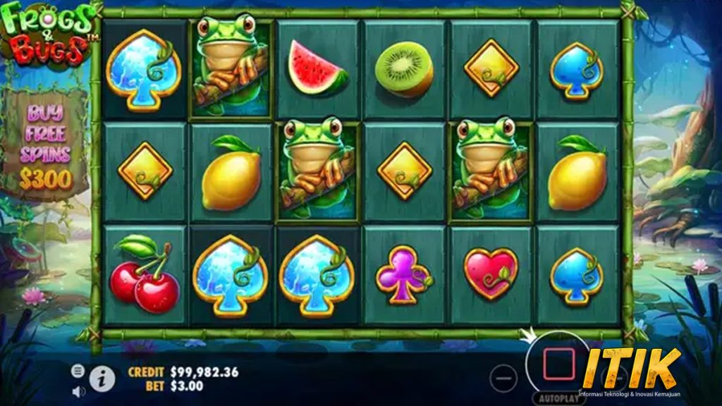 Ruby8000 Hadirkan Slot Frogs & Bugs yang Bikin Gemes!