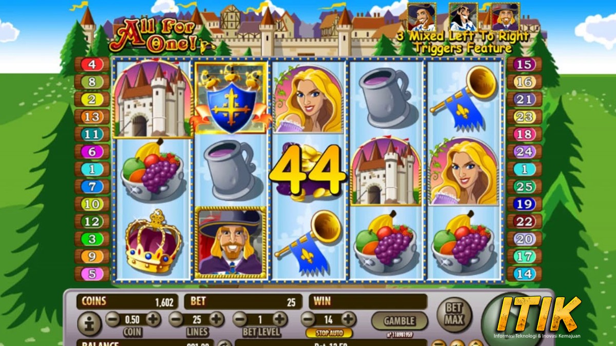 Slot Online 2025 All For One Tawarkan Aksi Baru Kompak!