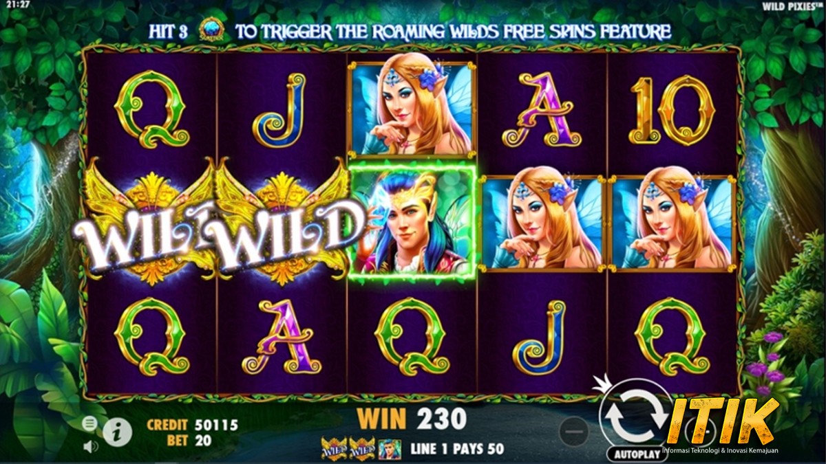 Slot Gacor Hutan Ajaib Rangkaian Scatter Wild Pixie!