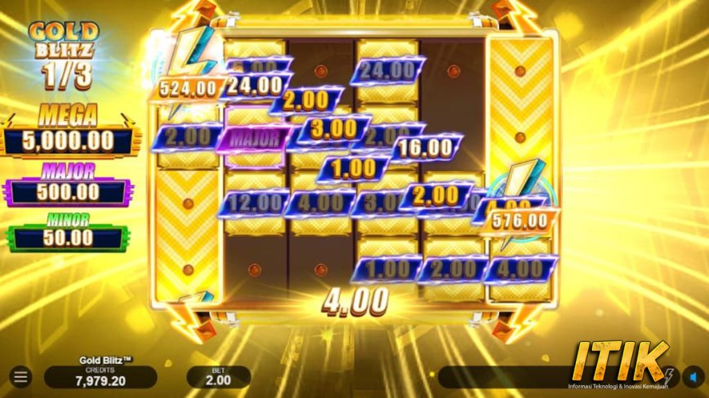 Balapan Waktu Gold Blitz Berebut 6 Bonus Game Digital!