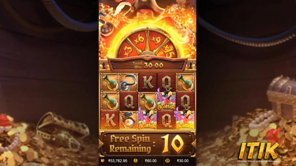 CNNSLOT Treasure Chest 3x Spin Captain's Bounty Unik