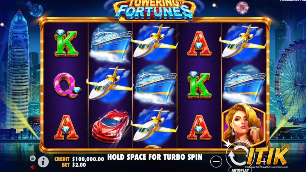 Towering Fortunes Jackpot Tertinggi Slot Bet 200