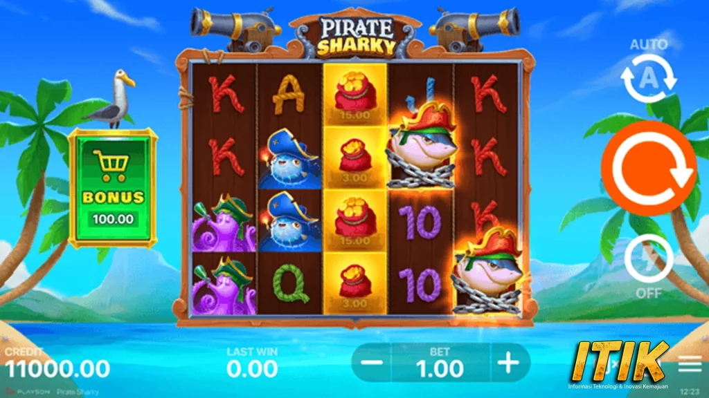 Pirate Sharky Link Cnnslot di Tengah 9 Badai Jackpot