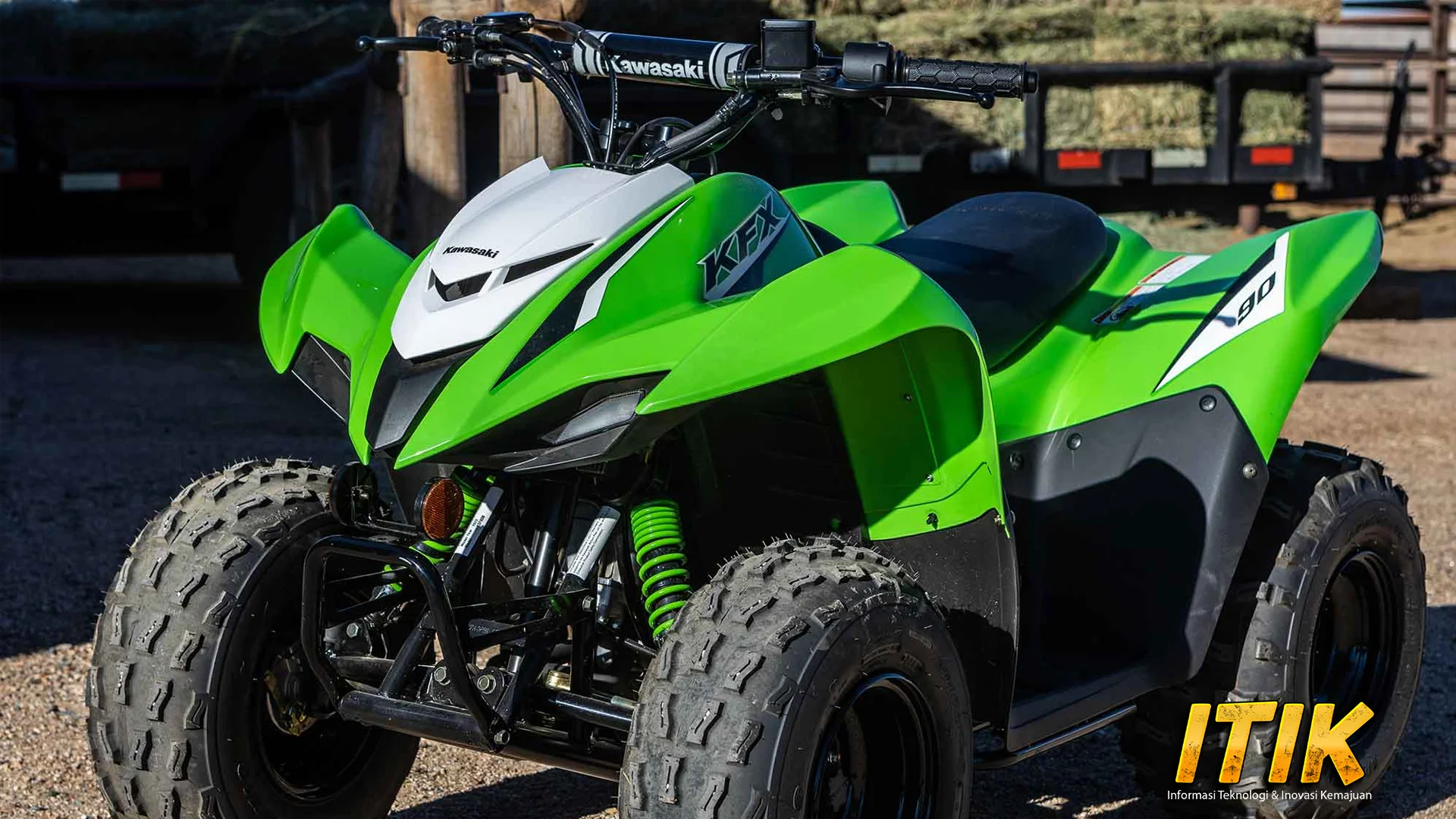 Kawasaki KFX90 Kecil Tapi Bertenaga dari Sini!