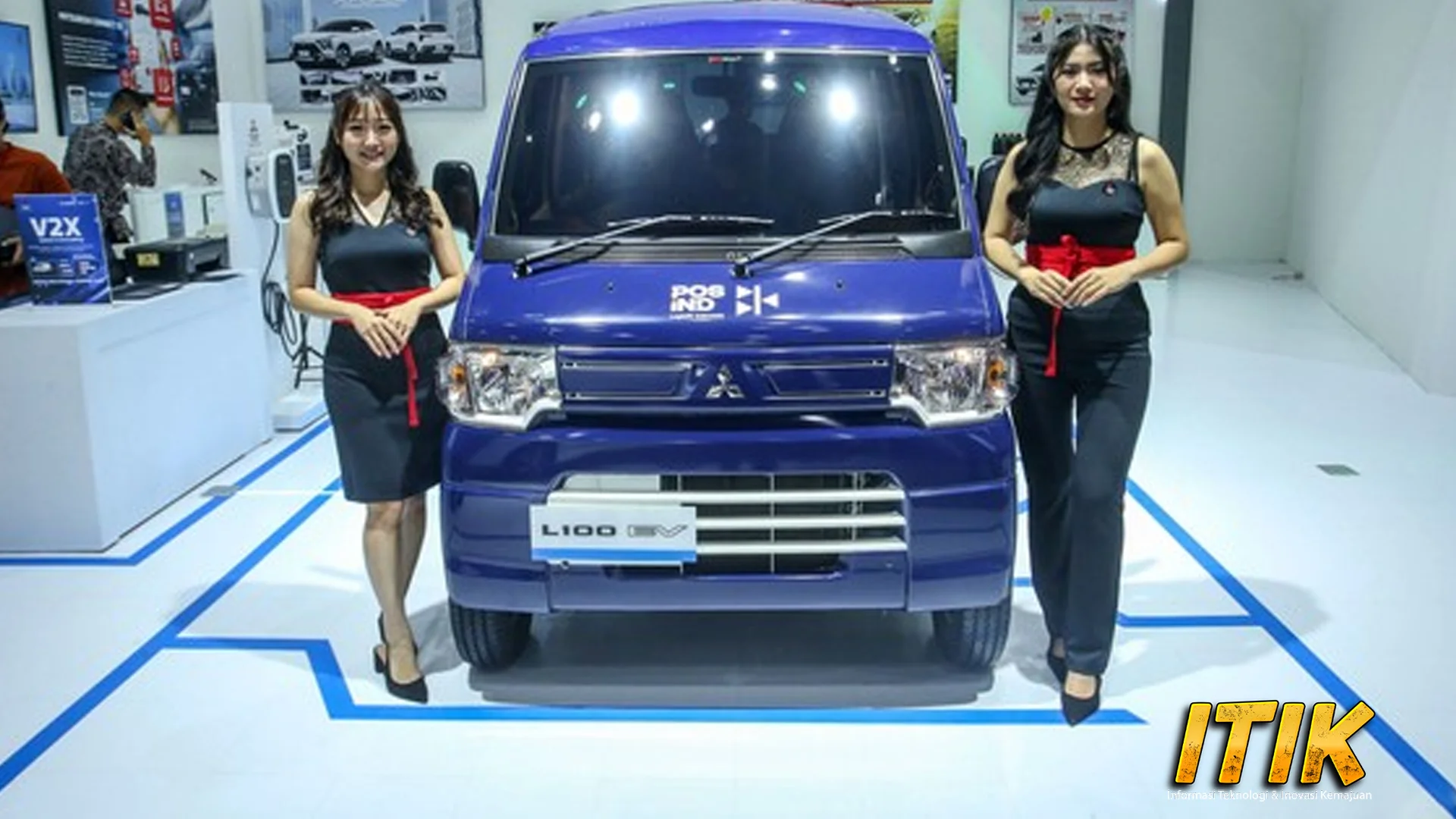 Mitsubishi L100 EV Kecil-Kecil Unik Cabe Listrik!