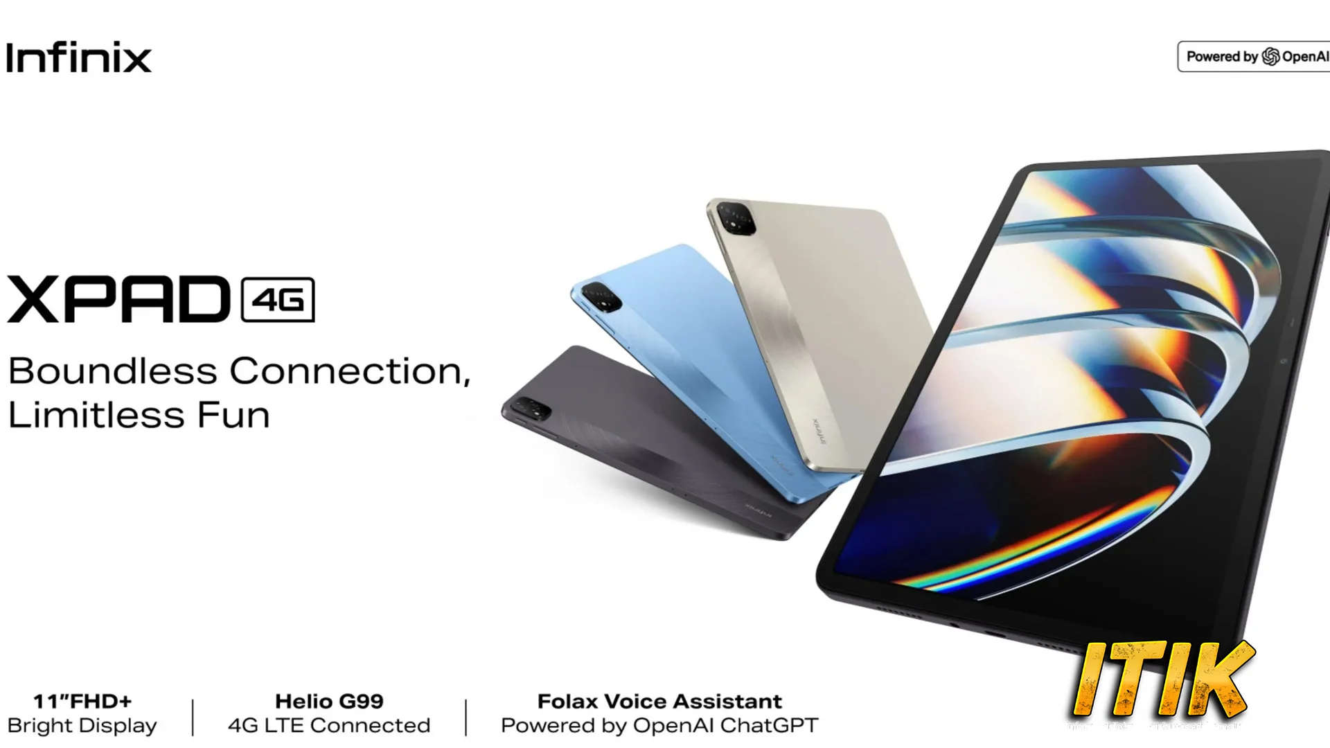 Infinix Xpad 4G Tablet baru Anak Sekolah dan Mahasiswa!