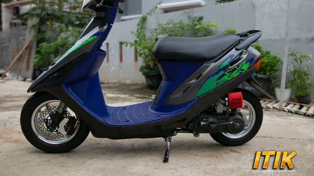Honda Dio 1 Skutik Gaul, Lincah di Jalan