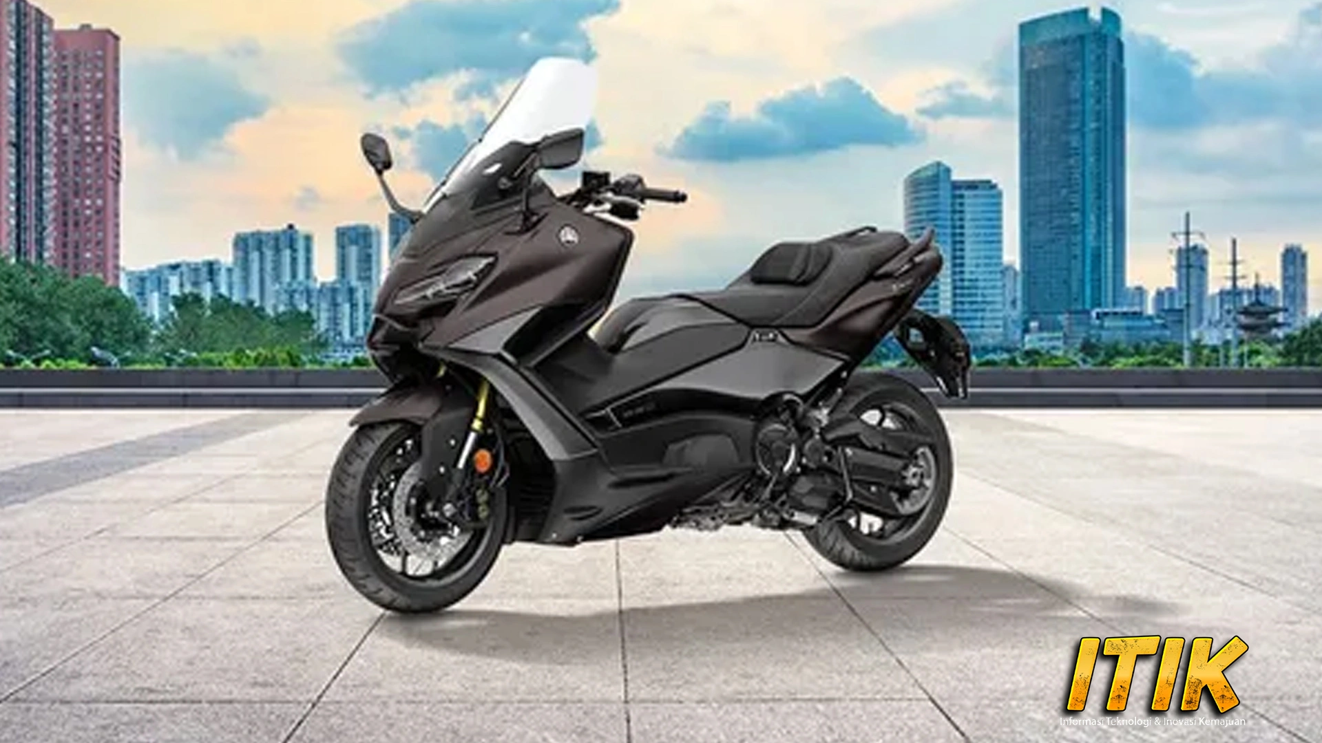 TMAX 750, Skutik Bongsor Unik Jadi Idaman